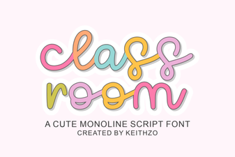 Creative Classroom Fonts for Engaging Learning Spaces